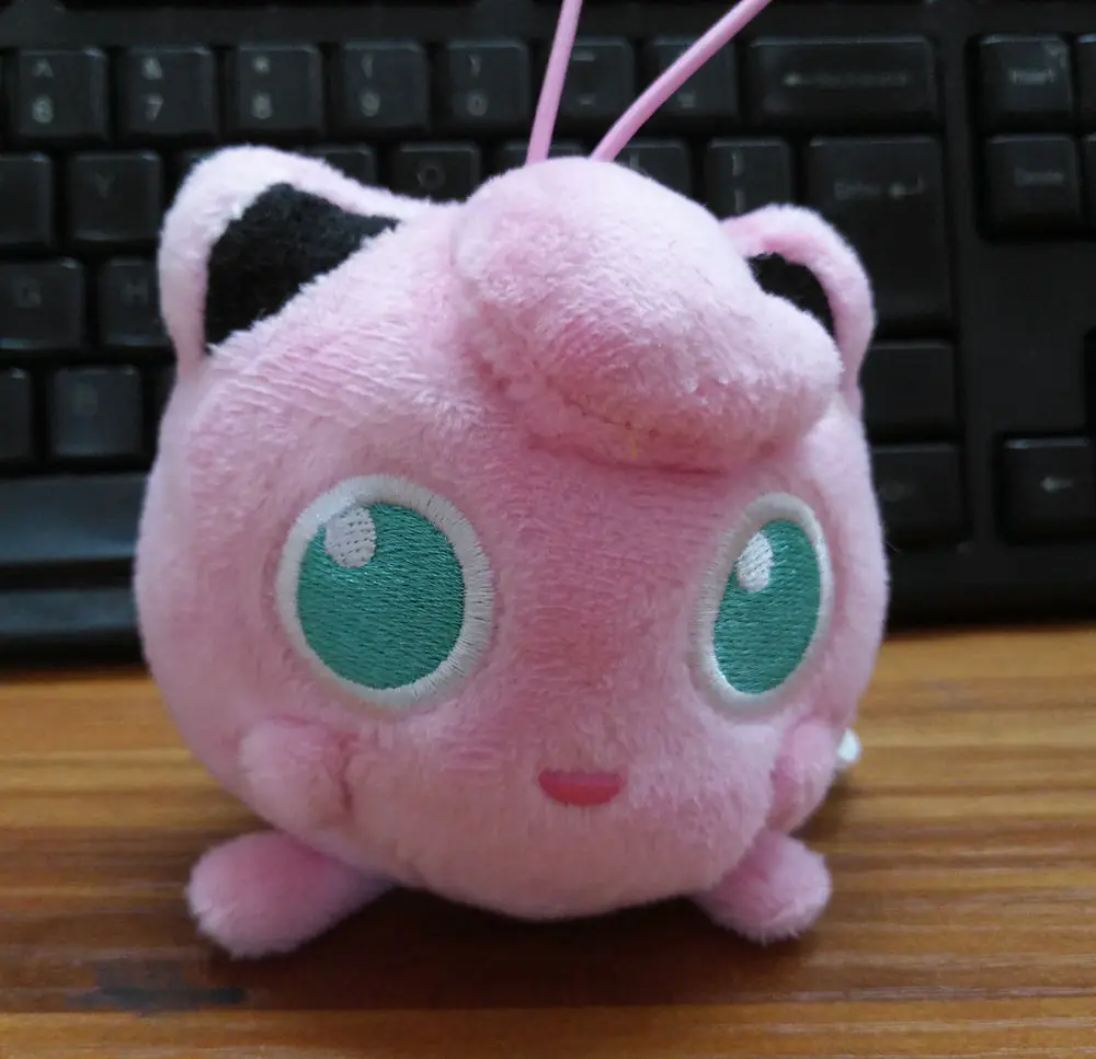 Натуральная Jigglypuff Мягкие плюшевые игрушки куклы 8 см новые|Персонажи