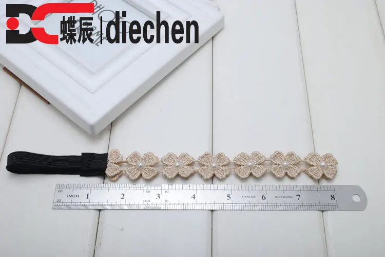 1 шт. кружевной ободок Клевер в стиле бохо с цветами и короной из 4 листьев хиппи