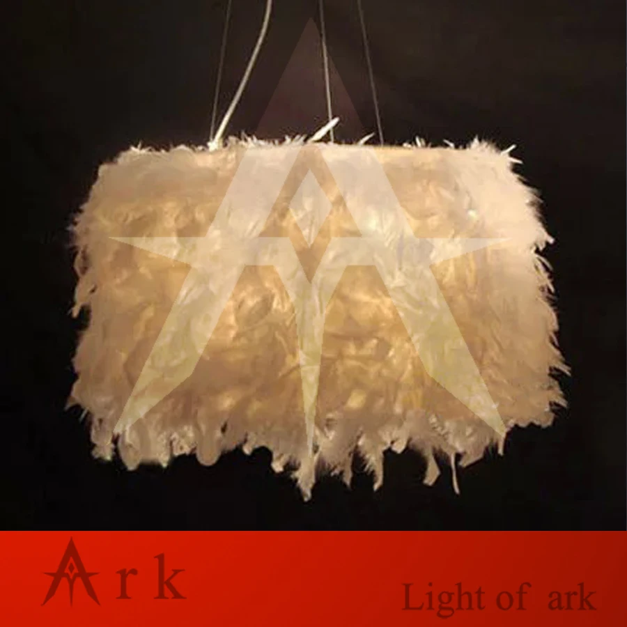 Светильник в стиле ковчега простой креативный дизайн для детской комнаты с пером