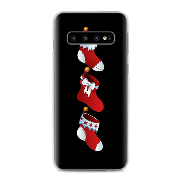 15 Веселый Рождественский Снеговик телефон чехол s для samsung Galaxy S10e S10 S8 S9 плюс M10 M20 M30 A50 S6 S7 края Жесткий Чехол Крышка - Цвет: 15
