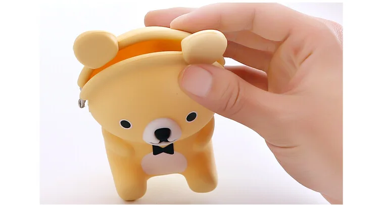 Бесплатная доставка! 1 партия = 8 шт.! Сумка для хранения монет с милым