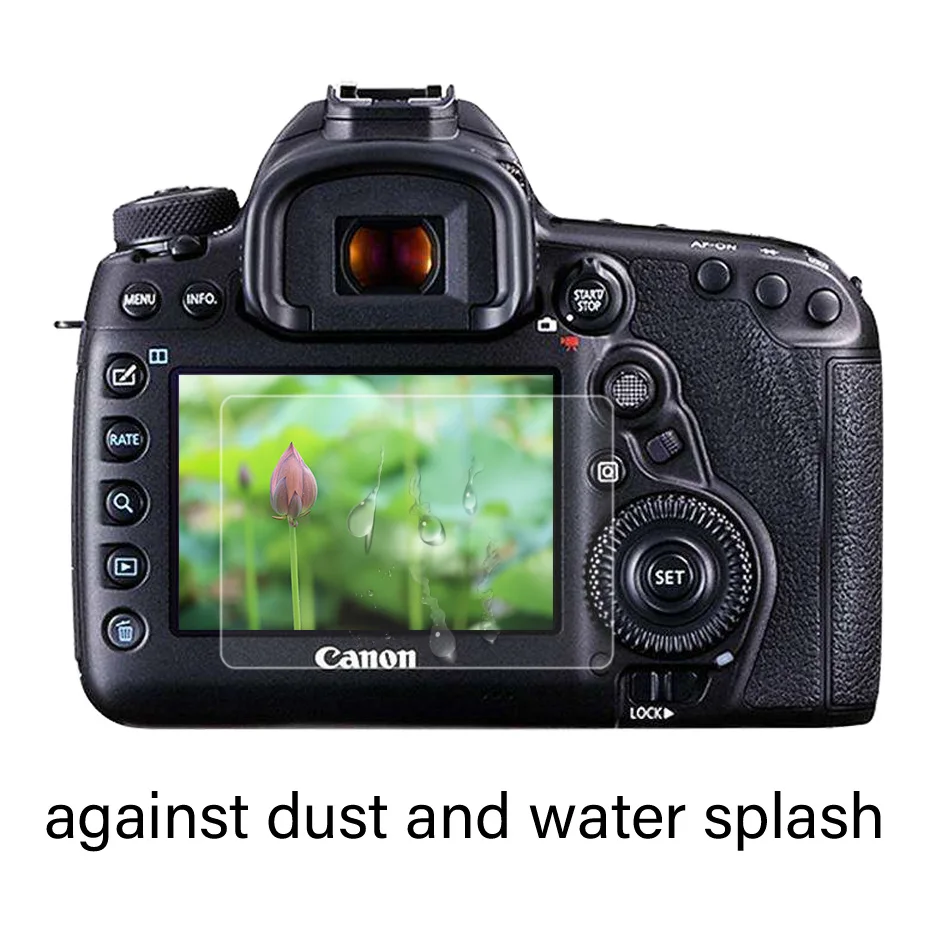 Защитная пленка для экрана Canon EOS 5D 6D 7D Mark II III IV Закаленное стекло ЖК-дисплея 60D 70D 77D