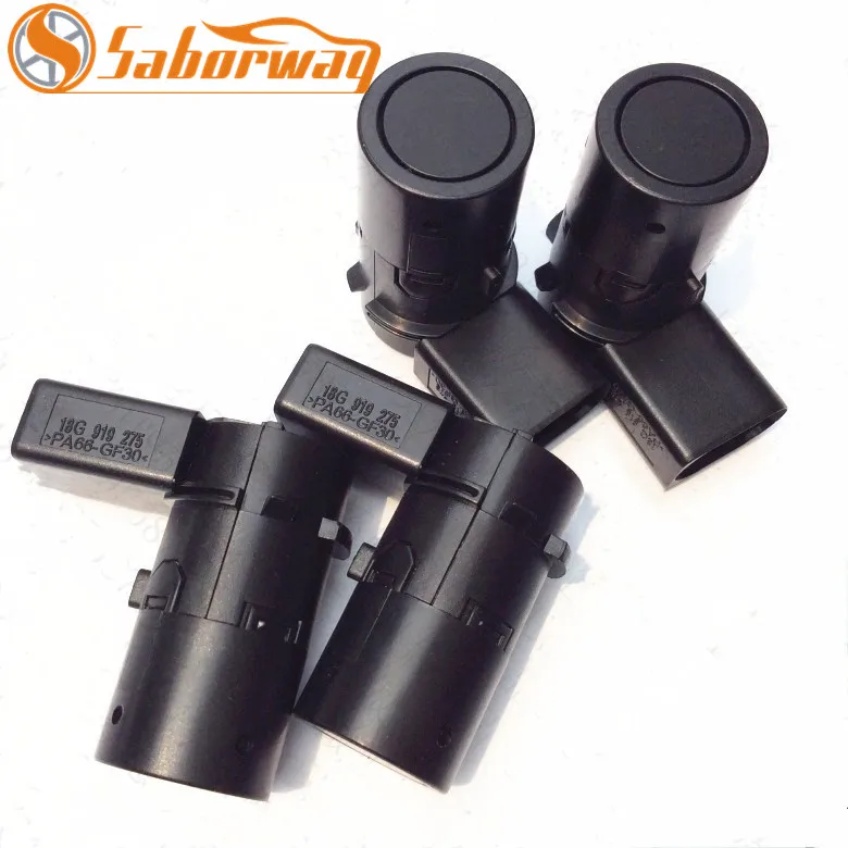 Saborway 4 шт. задний датчик парковки PDC для BORA 1998 1999 2000 2001 2002 2003 2004 18G919275 18G 2005 919|Датчик