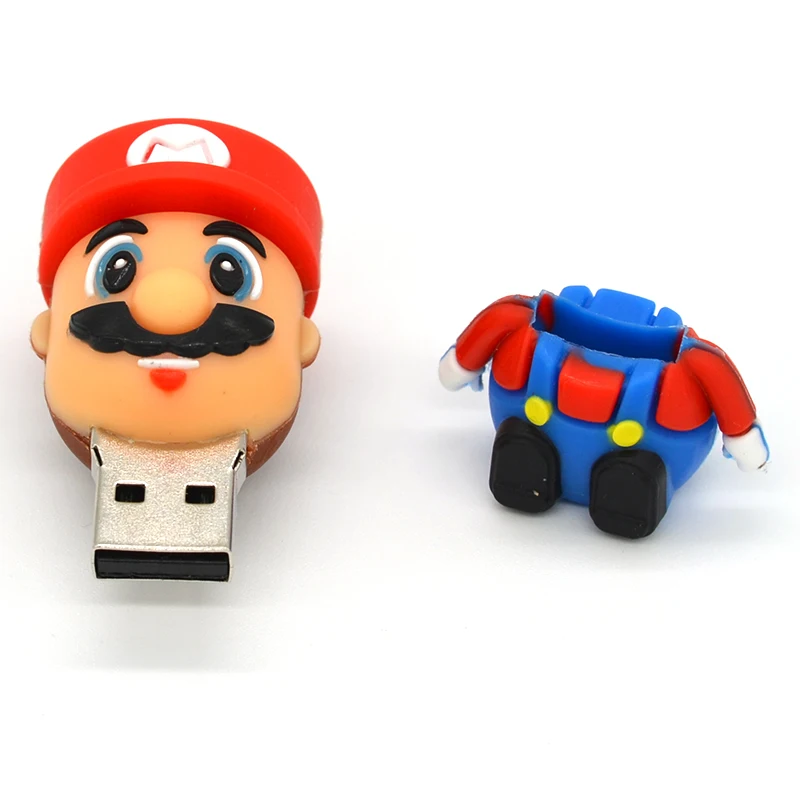 Супер Марио карту флэш памяти с интерфейсом usb подарки мультяшный флеш