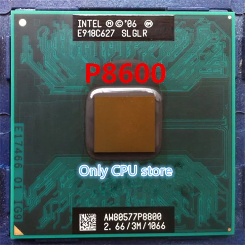 Процессор Intel для ноутбука P8600 3 Мб кэш памяти 2 40 ГГц 1066 МГц официальная версия FSB
