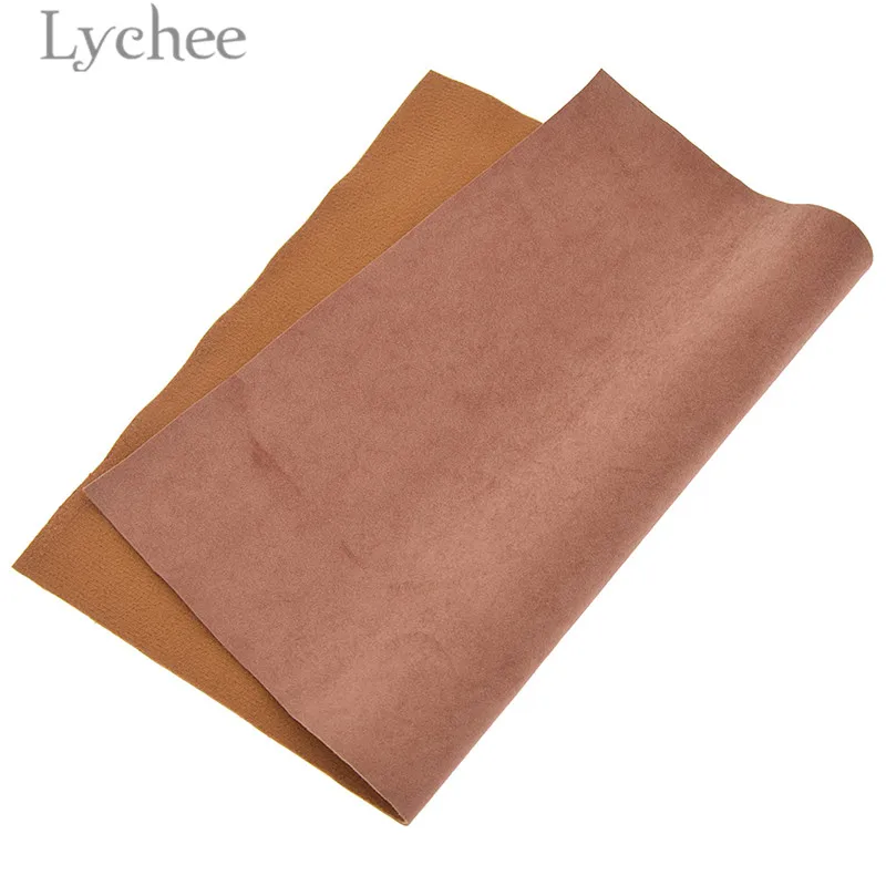 Lychee Life 29x21 см A4 бархат искусственная кожа ткань высокое качество сплошной цвет