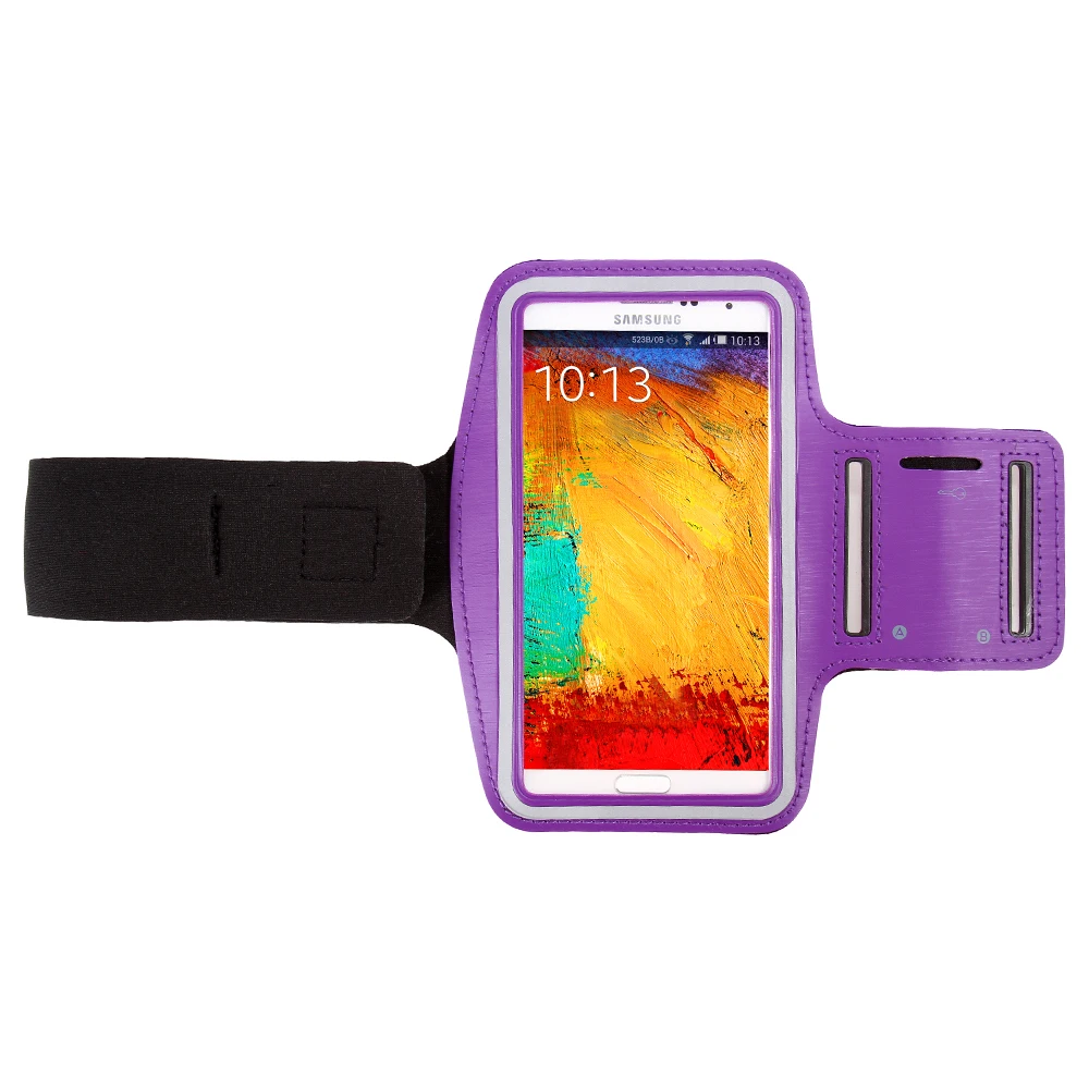 Porta celular palestra sport Case for Samsung Galaxy Note 1 2 3 4 5 i9220 N7100 N9000 N910 Sport Running arm band Waterproof | Мобильные