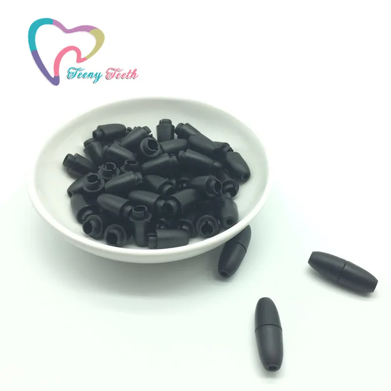 

Teeny Teeth 300pcs MIX Colors Breakaway Safety Clasps For Teething Necklaces & Bracelets Plastic Breakaway Clasps,Jewelry Clasps