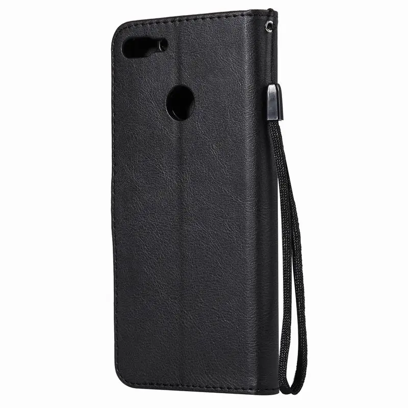 Чехол для телефона Huawei Y9 2018 чехол с откидной крышкой и бумажником кожаный Y 9 Enjoy 8