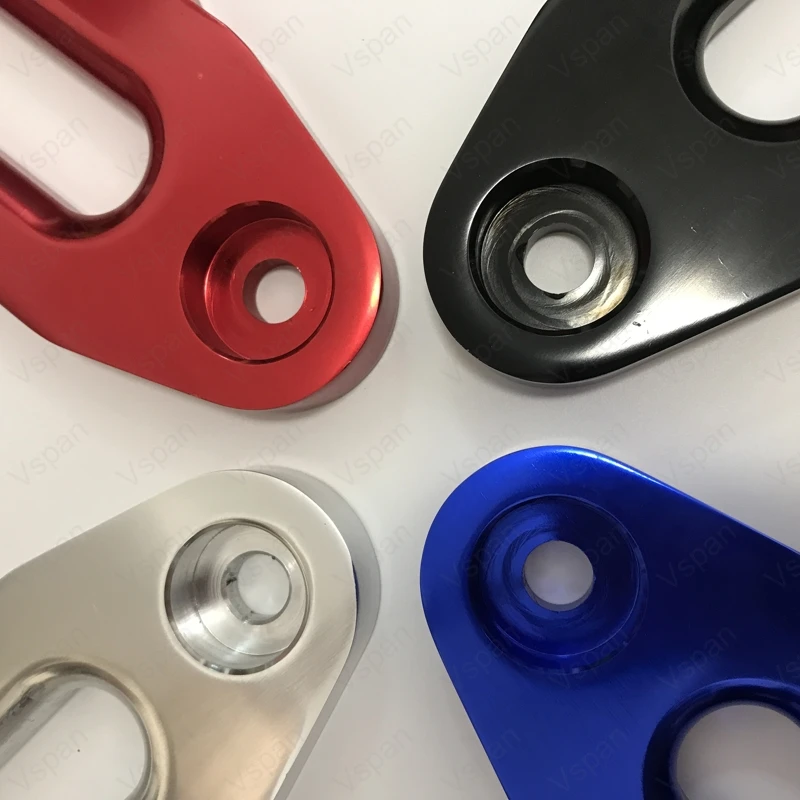 2018New 1"(254 мм) крепление алюминиевое Hawse Fairlead для синтетической лебедки трос направляющая для Jeep 4x4 лебедка 8000lbs-15000lbs
