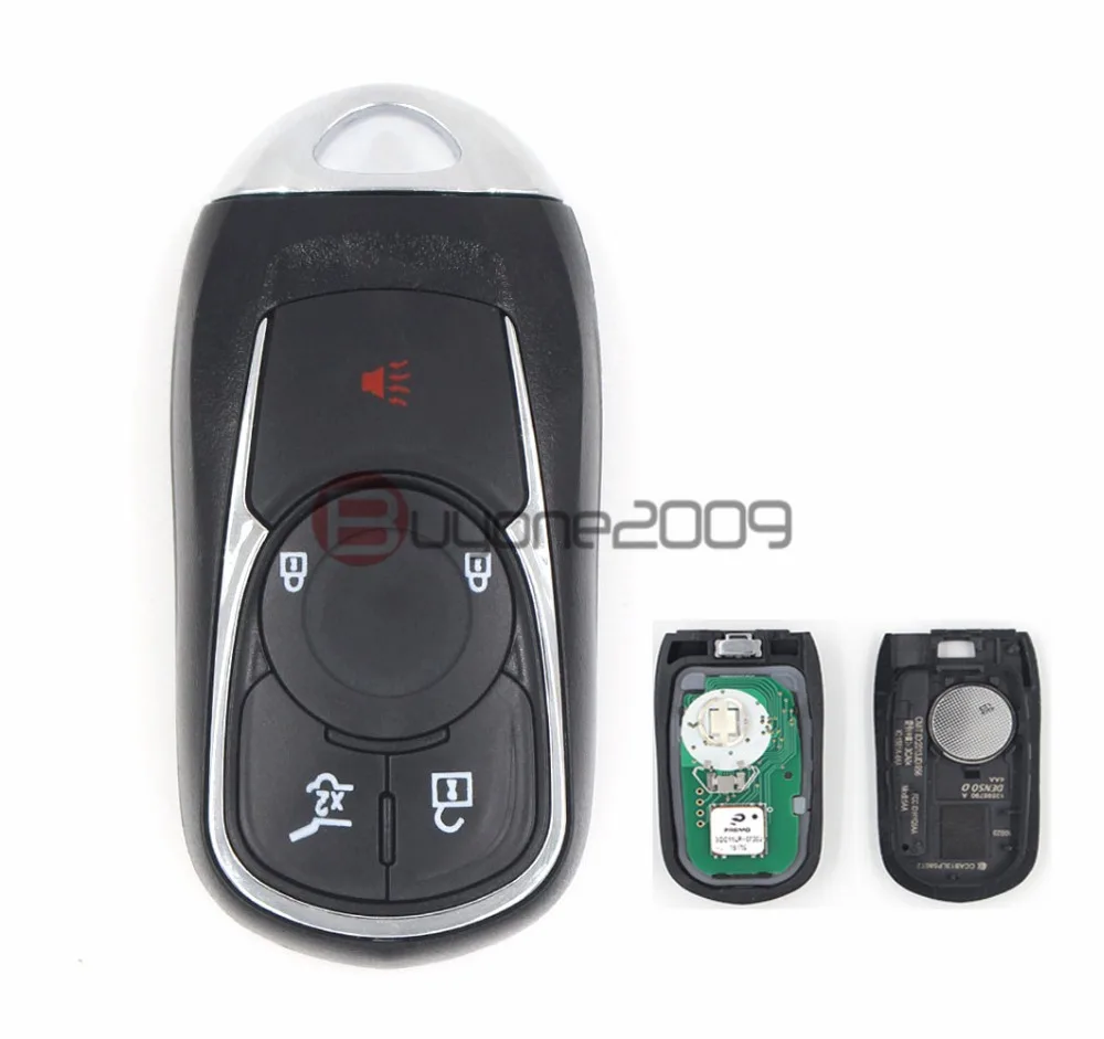 Keyecu изменить Keyless Go Smart Remote Key 315 мГц ID46 чип 5 Кнопка для Chevrolet Buick Opel fob | Автомобили и