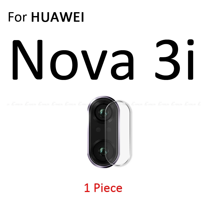 Задняя Защитная пленка для объектива камеры для HuaWei Y5 Y6 Y7 Y9 Prime Pro Nova 3 3i Защитная пленка для экрана из закаленного стекла - Цвет: For Nova 3i