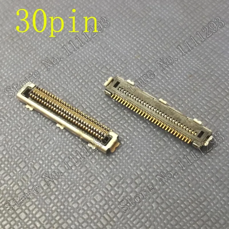 5 шт./лот разъем LVDS 30pin 0 мм шаг для Sony и т. Д. ЖК экран интерфейс ноутбука|Соединители| |
