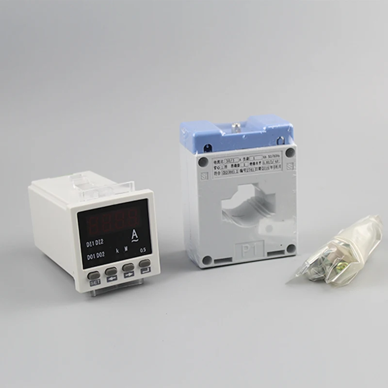 Цифровой измеритель панели переменного тока со светодиодным дисплеем 0.|digital ampere
