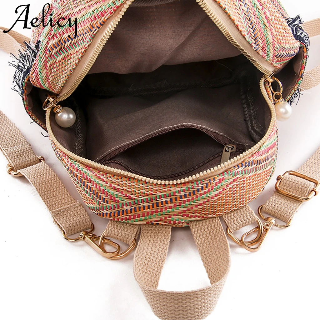 Женская сумка для путешествий Aelicy рюкзак с карманом телефона Студенческая