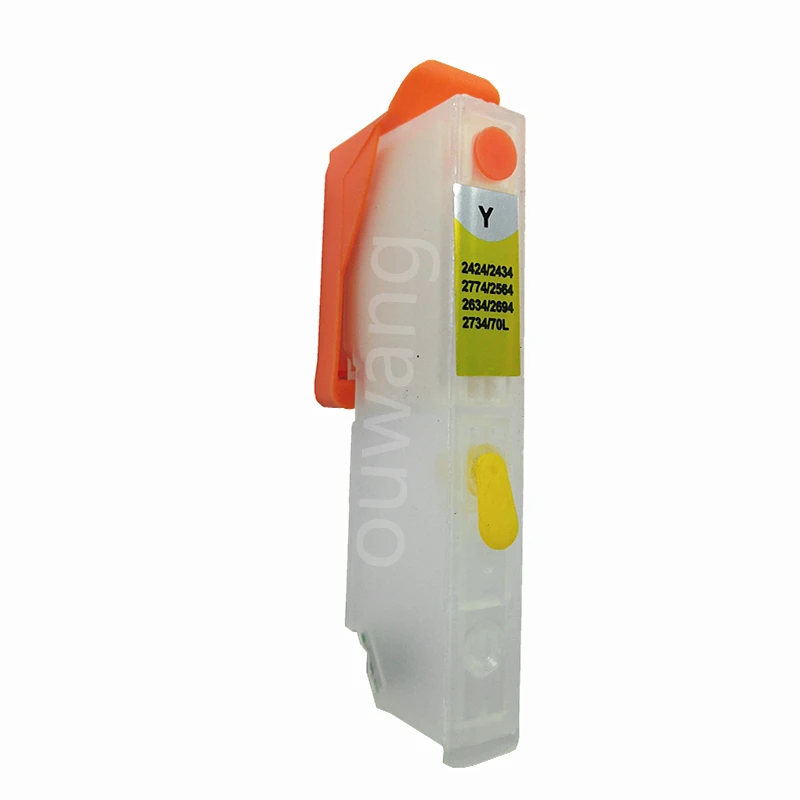 5 шт. T2621 26/26XL перезаправляемый картридж для epson XP600 XP605 XP700 XP800 XP510 XP615 XP610 xp820 XP520 XP620