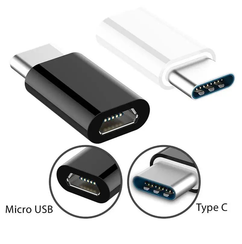 Адаптер 2000 шт./лот с Micro usb Мама на Type C папа конвертер кабель аксессуары пучки для