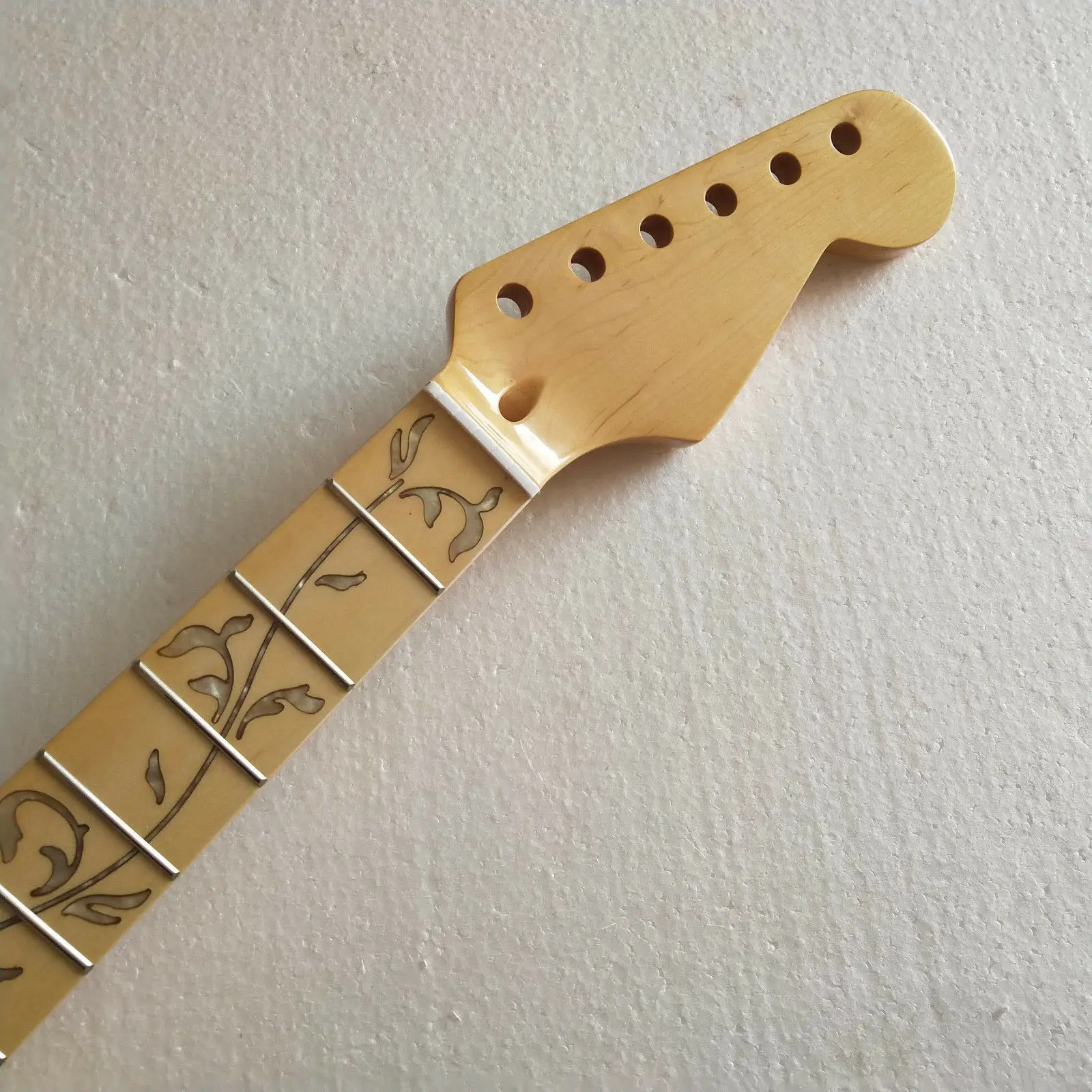 24 лада Кленовая гитара для полировки шеи гитары в стиле ST Stratocaster | Спорт и
