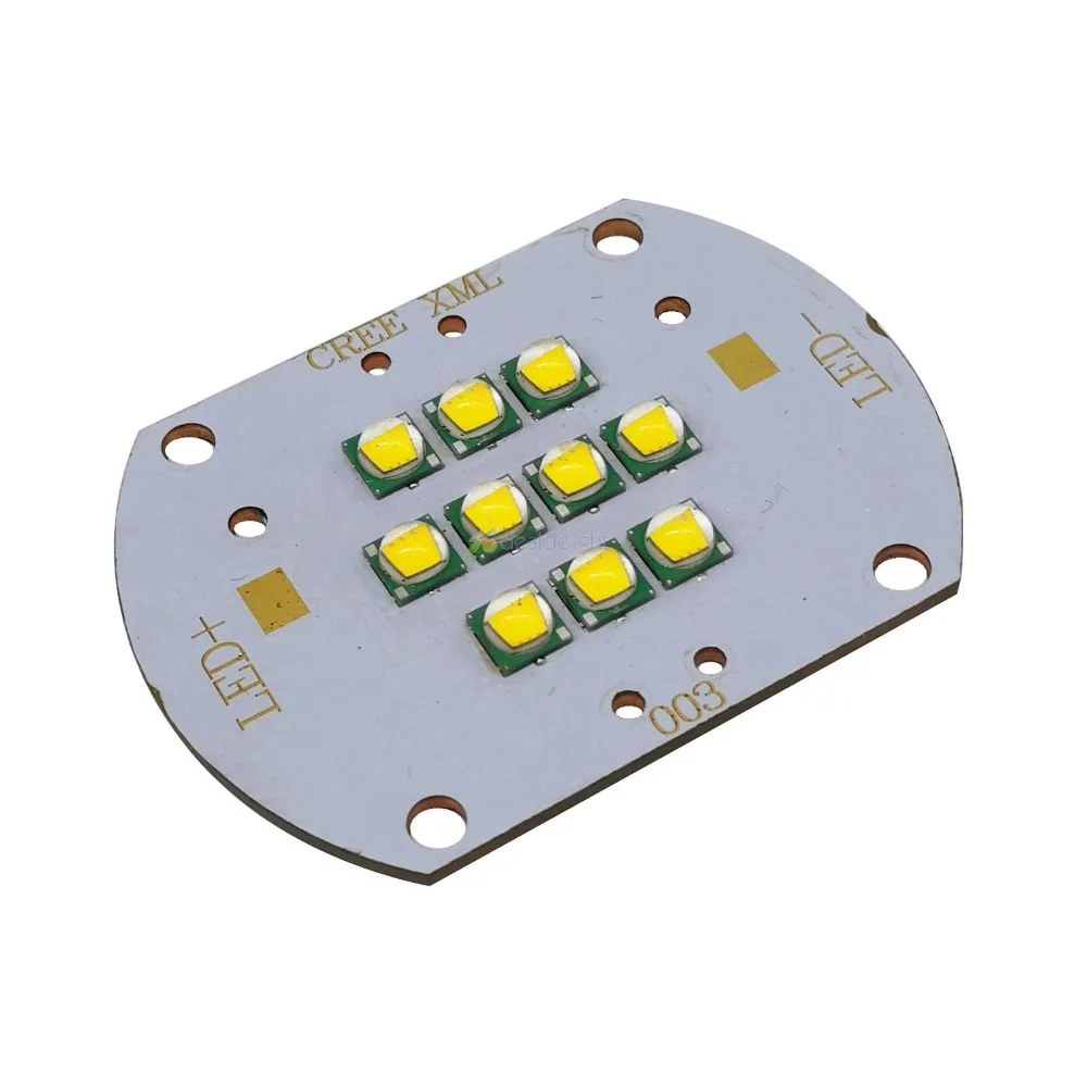 Cree XLamp XML2 T6 100 Вт холодный белый 6500 К натуральный 4500 к теплый 3000 10000LM