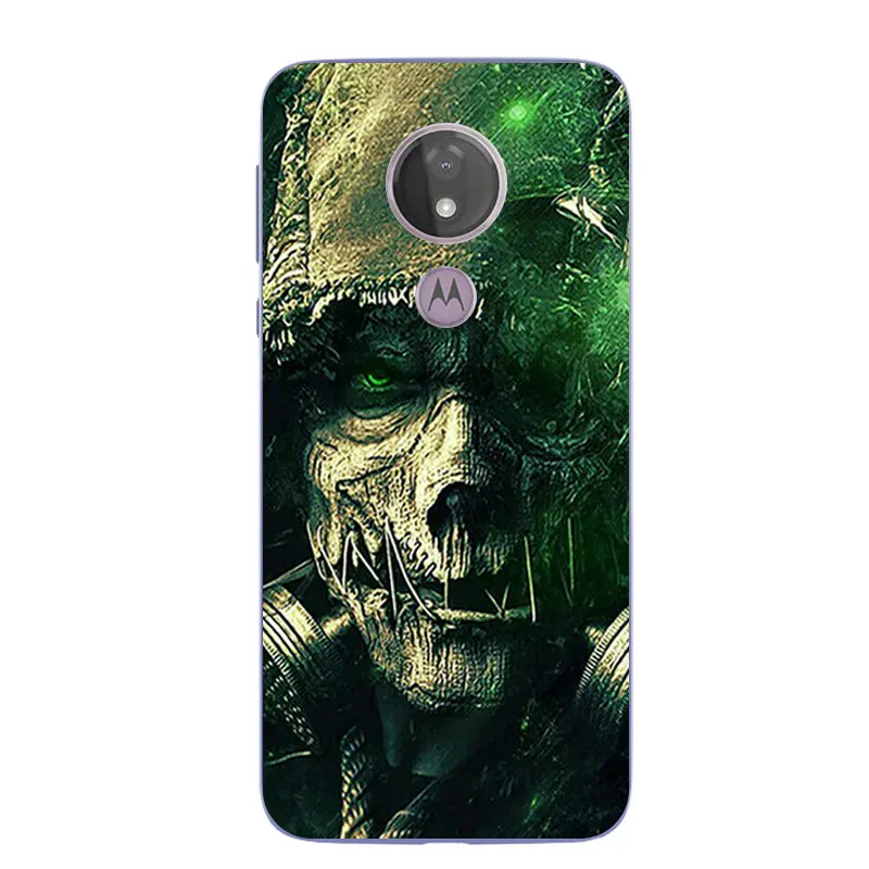 6,2 дюймов для Moto G7 power Skin силиконовый мягкий милый дизайн задняя крышка для Moto G7 Супра XT1955 телефонные чехлы Coque силиконовый чехол - Цвет: 01