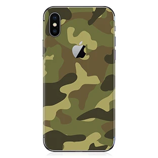 D15 GOOYIYO-для iPhone X XS наклейка для телефона XS Max XR DIY Наклейка 3M виниловая камуфляжная Обложка для iPhone 6 6S 7 8 Plus наклейка - Цвет: D15