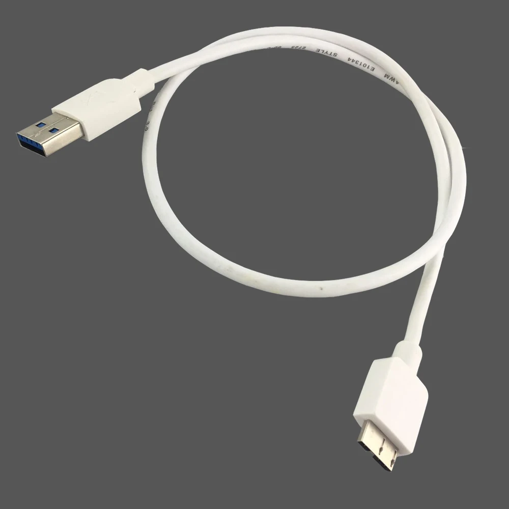 Кабель USB 3 0 к Micro-B 1 м для внешнего жесткого диска HDD Samsung S5 (медный проводник +