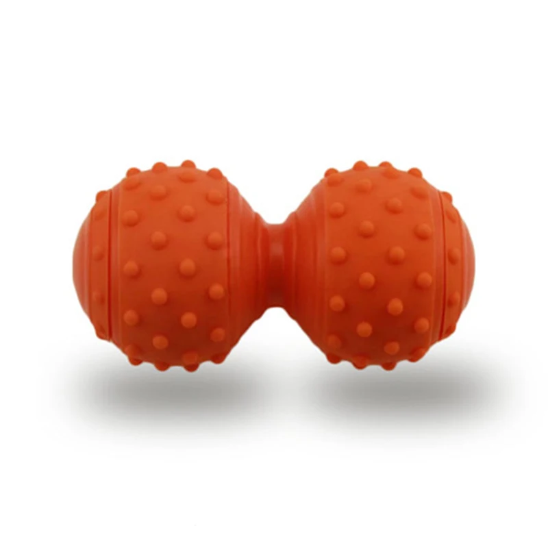 VigorPowerGear силиконовый Массажный мяч мячи в форме арахиса ролики для йоги сзади триггер точка терапия для снятия мышечной боли