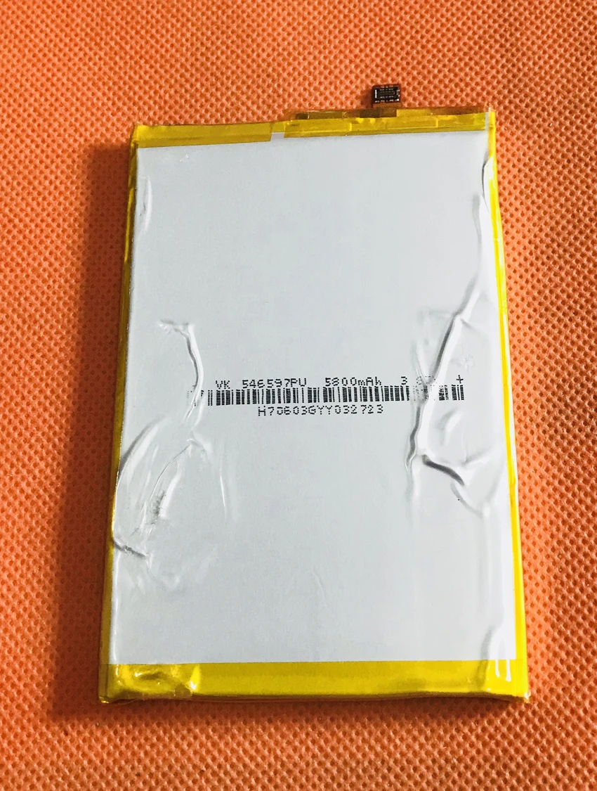Оригинальный б/у аккумулятор 5800 мач для Vernee Thor Plus Восьмиядерный MT6753|Аккумуляторы
