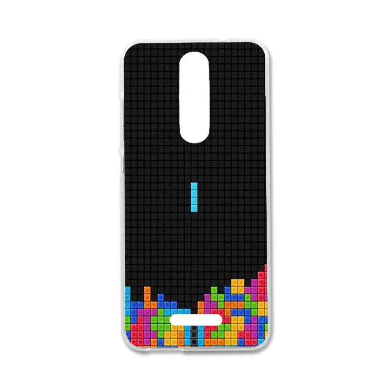 AKABEILA мягкие ТПУ чехлы для телефона Wiko View 5,7 дюймов Чехлы Nutella Фламинго тетрис силиконовый корпус - Цвет: J041