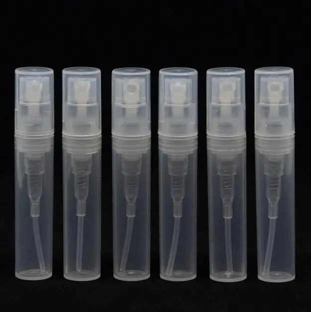 

Wholesale (100pcs/lot) 3ml plastic Refillable bottle dull polish translucence Sample spray perfume bottle PJ26