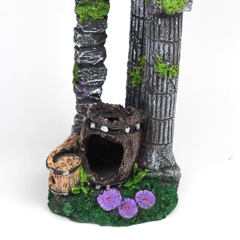 Размер L греческие руины храма Афина Римская империя остается 13*13*24 см украшения