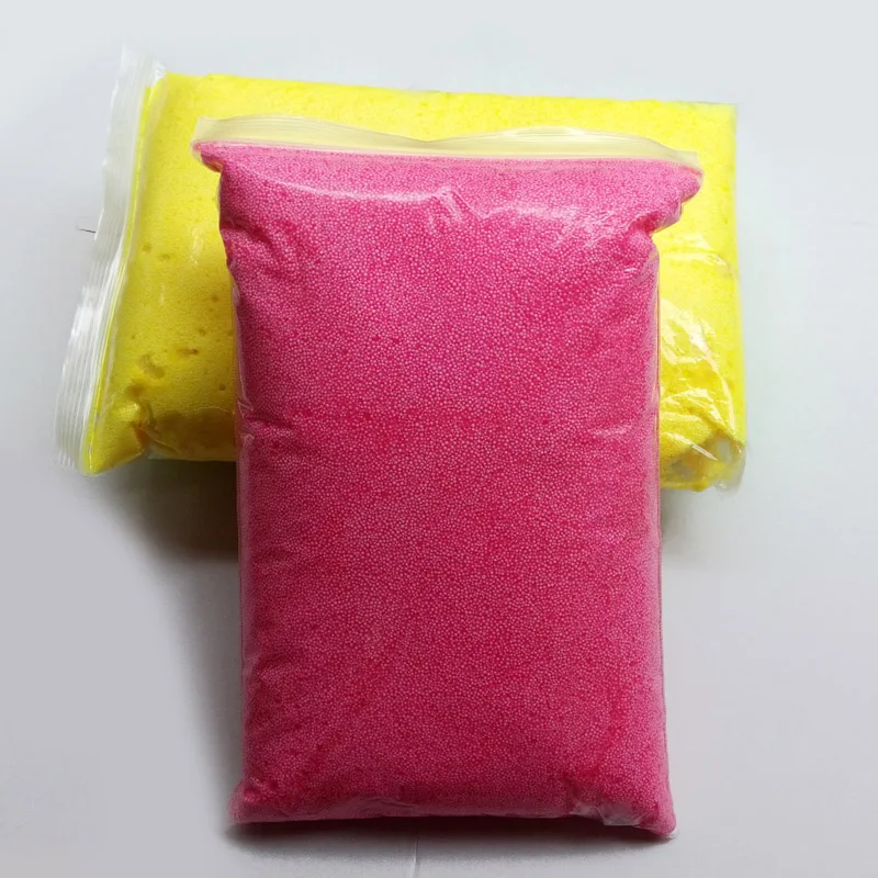 Игровой пенопластовый светильник 500 г/пакет цветная Волшебная глина для