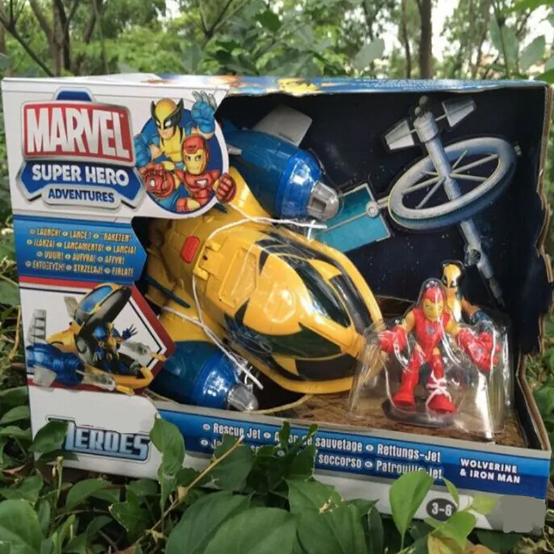 30 см с принтами &quotMarvel&quot &quotМстители&quot &quotГерои Железный человек Росомаха модель