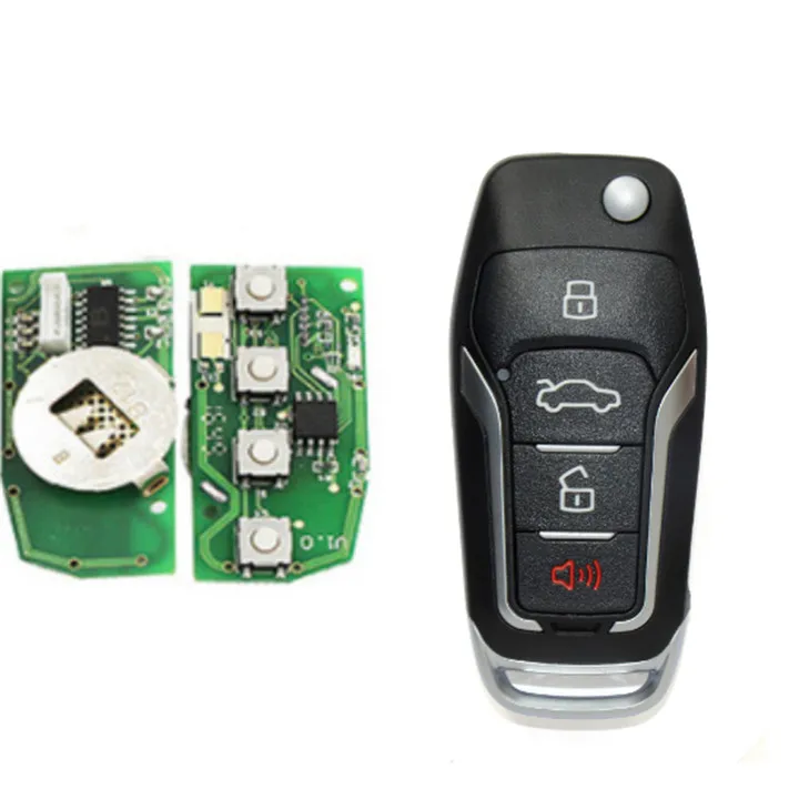 Wilongda универсальный пульт дистанционного ключа DIY B12 FOB 4 кнопки для KD900 KD300 URG200