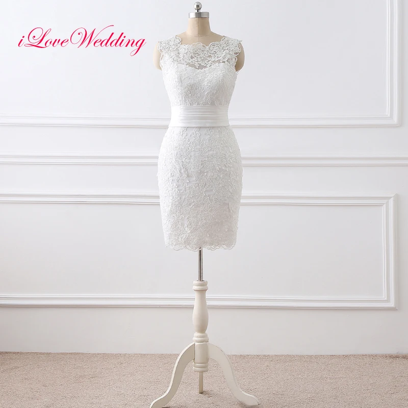 Женские свадебные платья из двух частей длинные белые без рукавов с глубоким