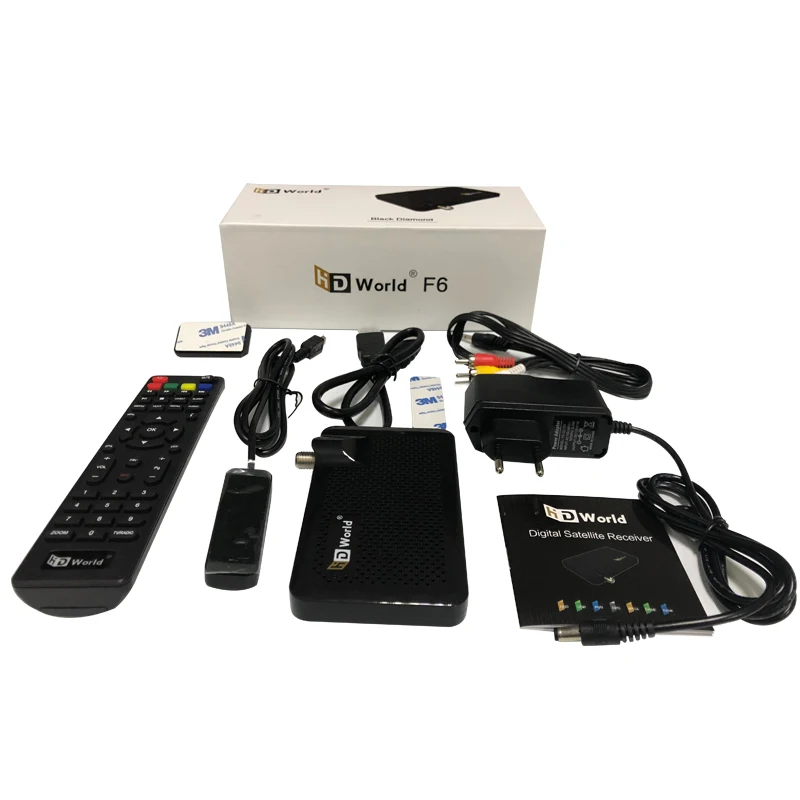 Мир HD H6 жизни Бесплатная декодер спутникового ТВ приемник DVB S/S2 действительный