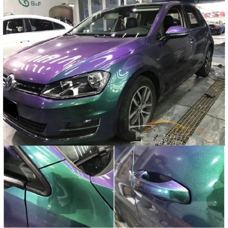 50*150 см фиолетовый зеленый цвет изменить кузова автомобиля защитная пленка