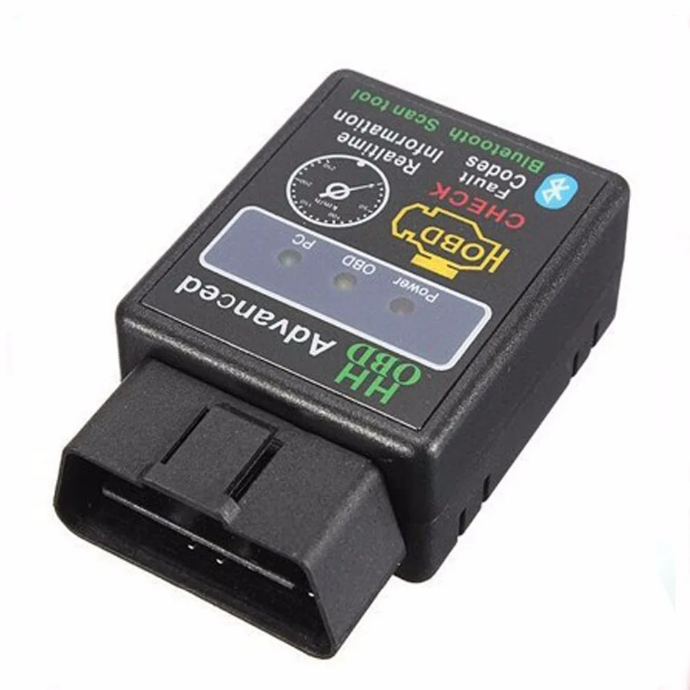 Мини HH OBD ELM327 умный автомобильный диагностический интерфейс V2.1 HH OBD ELM 327 OBD2 CAN BUS проверьте двигатель ELM327 для Android PC