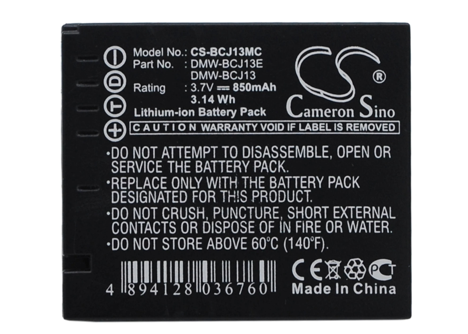 Cameron sino для Leica D LUX5 LUX5E LUX6 V LUX 2 3 высокое Ёмкость|Цифровые аккумуляторы| |