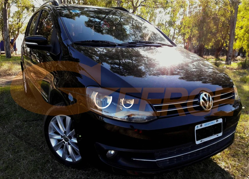 Для Volkswagen Суран 2010 2011 2012 2013 Отлично Ультра яркое освещение ccfl глаза ангела комплект Halo Кольцо