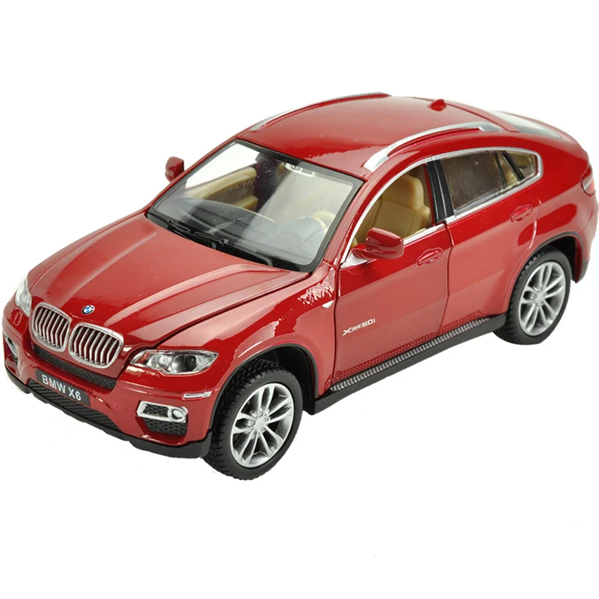 Модель внедорожника 1:32 X6 SUV Coupe Игрушечная модель автомобиля из сплава с тяговым