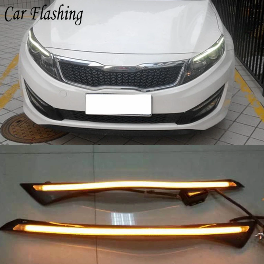 2 шт. автомобилей головной светильник светодиодный бровей дневные ходовые огни LED