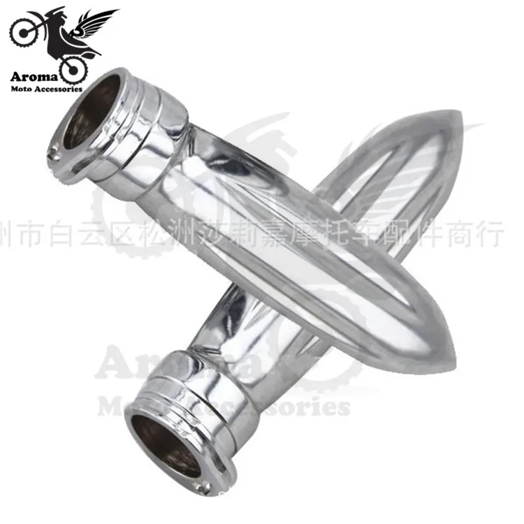 1 Пара Ретро часть мотоцикл рукоятка захваты chrome 25 мм Универсальный мото girps для