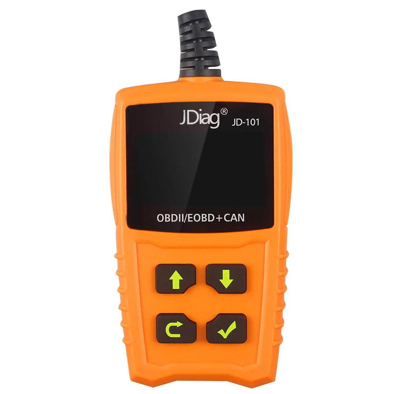 JDiag JD101 автомобильный считыватель кодов оригинальный OBD OBD2 EOBD лучше чем MS509 OM123
