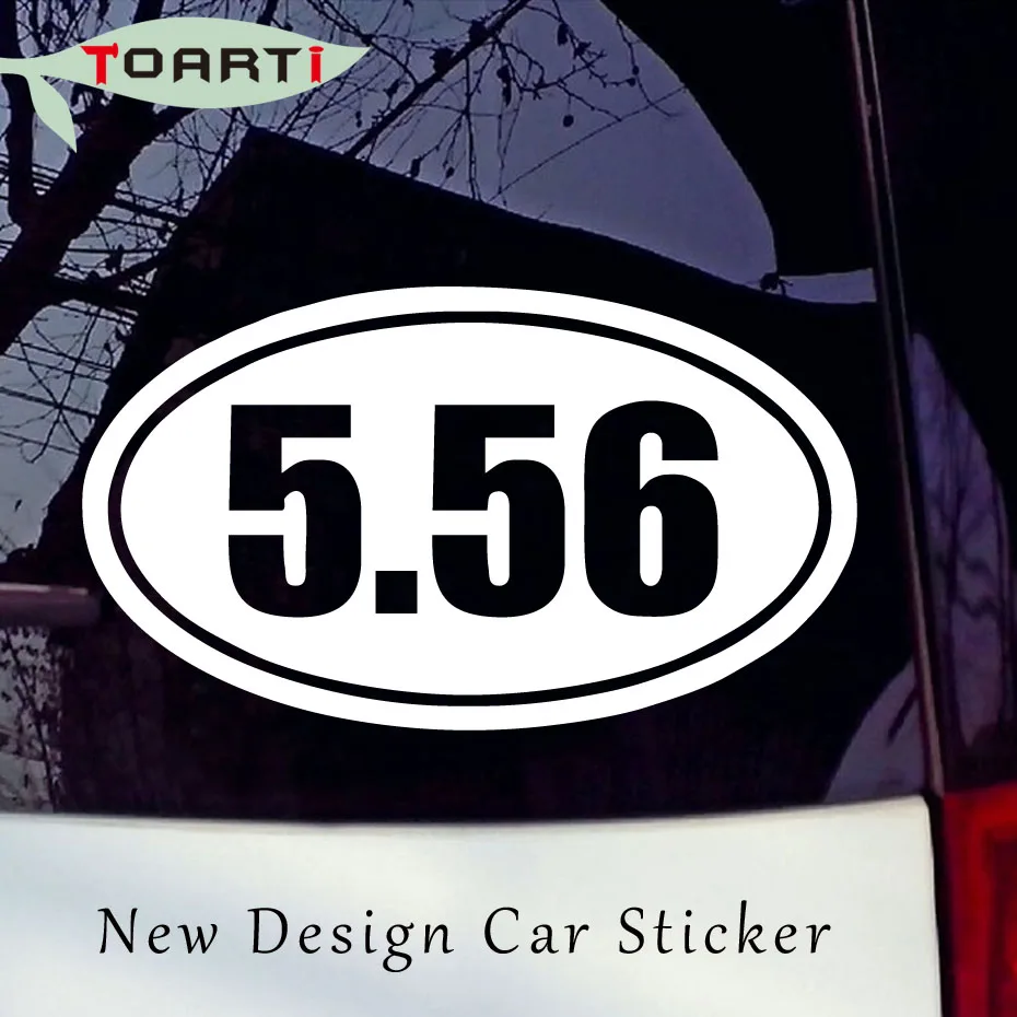 5 56 виниловая наклейка наклейки для автомобиля и окна стенок бампера пистолет