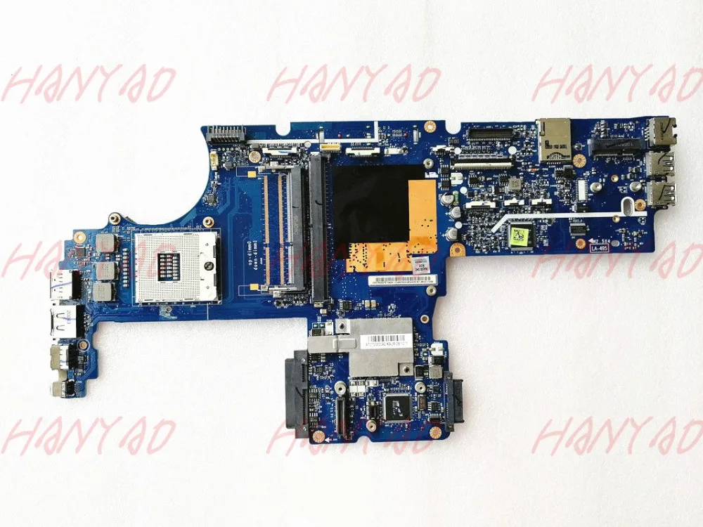 Материнская плата для ноутбука hp 8540p 8540w 595764-001 la-4951p материнская ddr3 Бесплатная