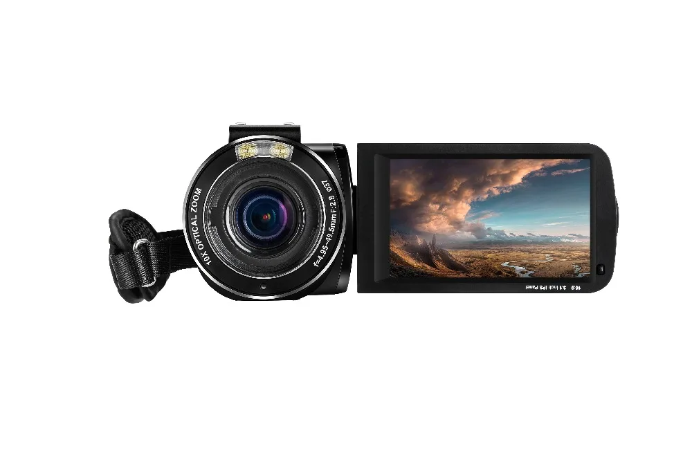 Ordro AC7 4K UHD цифровые видеокамеры FHD 24MP 120X цифровой зум 10X оптический WiFi ips сенсорный экран DV мини-видеокамеры