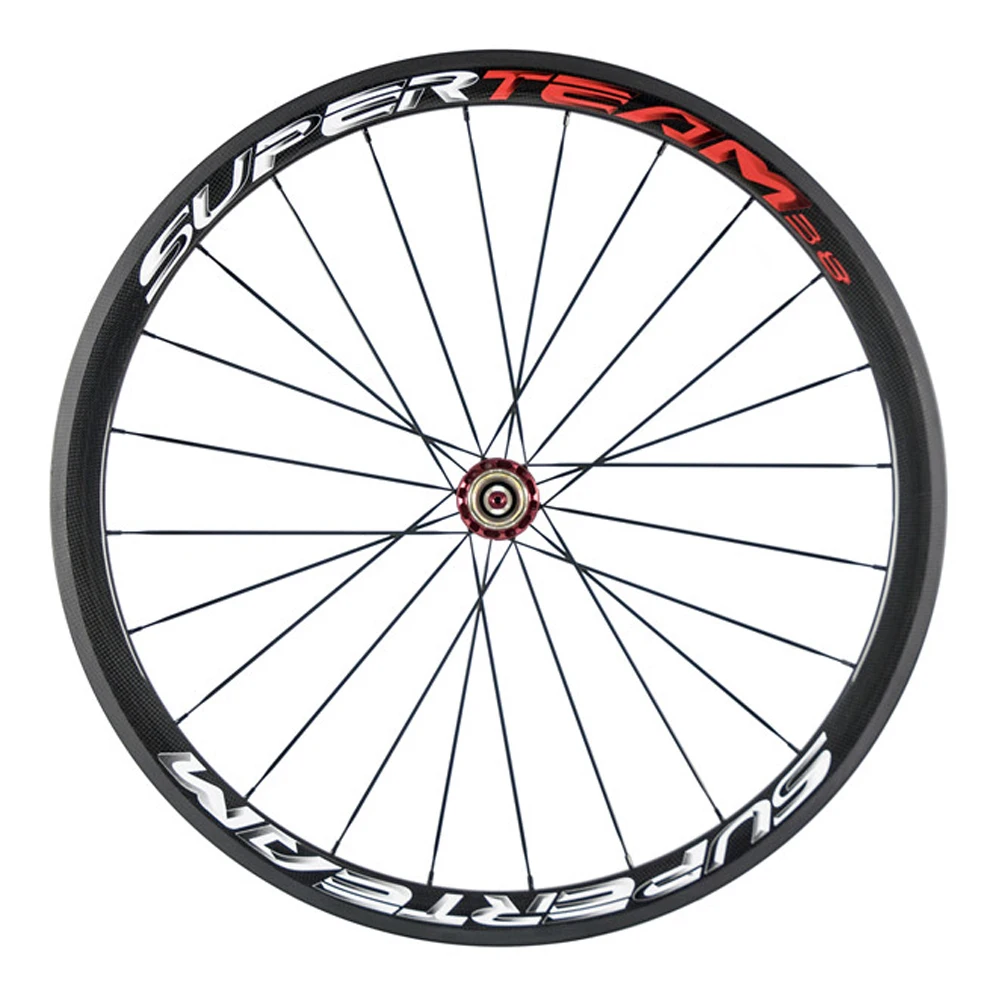 Заводская распродажа 38 мм дорожные карбоновые колеса клинчерная полностью