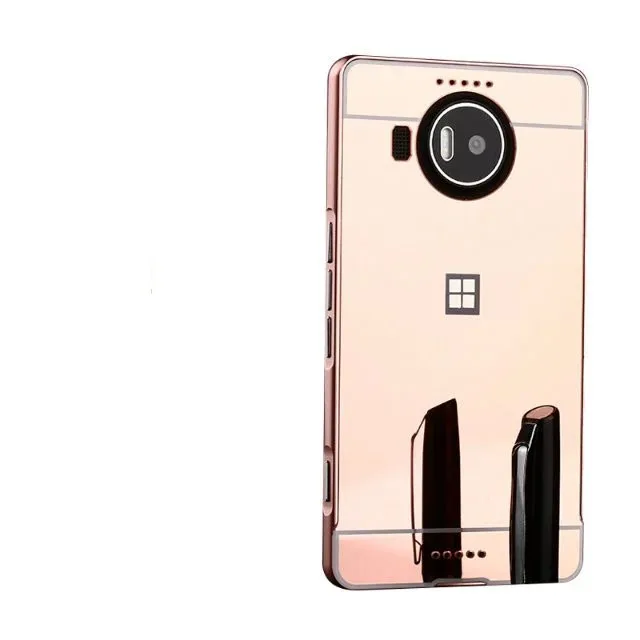 Зеркальная задняя крышка чехол для Microsoft Nokia Lumia 950 5 2 &quot950xl Алюминиевый