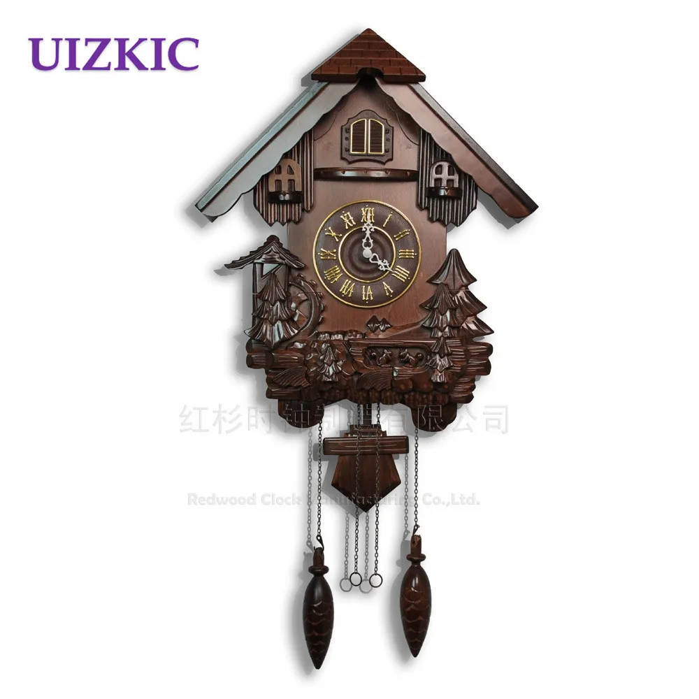 Маленькие часы cuckoo современный дизайн/часовые деревянные настенные | Настенные часы -1992527457